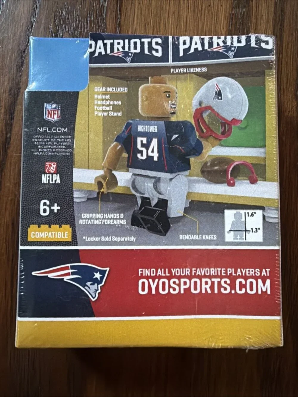 Oyo NFL Team Mini Figure New‎ England Patriots DONT’A HIGHTOWER RARE!